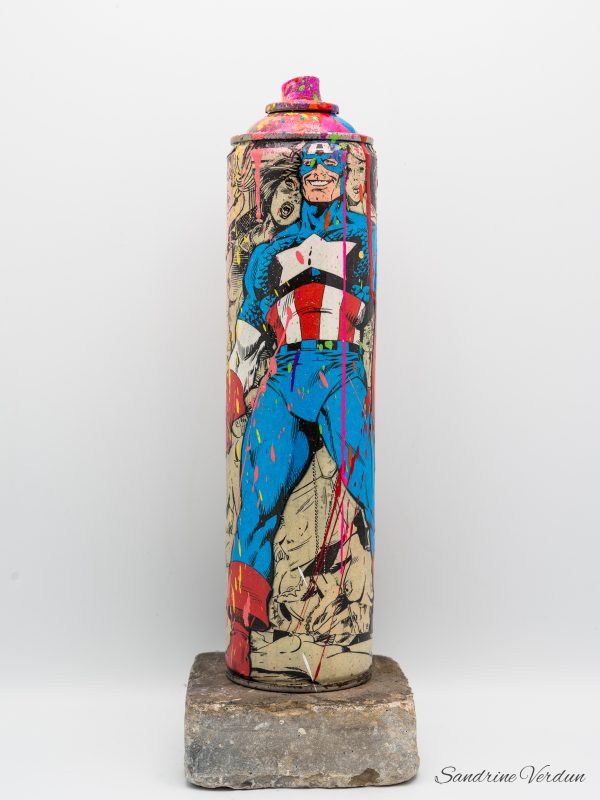 Captain América Comme X (grand format)